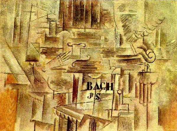 hyllning till johann sebastian bach, georges braque